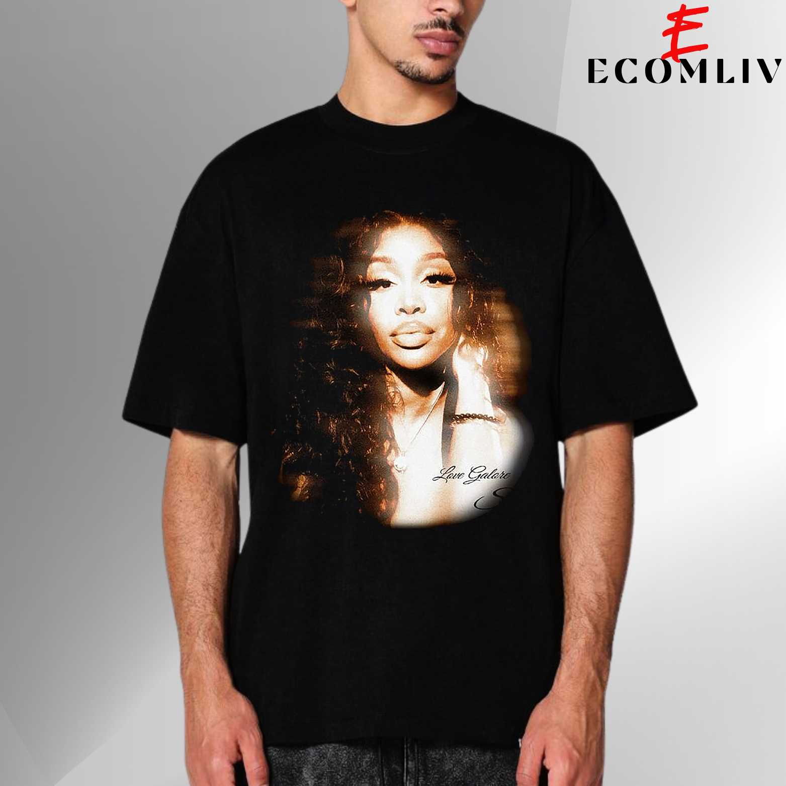 Sza Retro Fan Tee, Vintage Graphic Unisex Music Fit